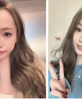 温柔体贴，巨乳小美女